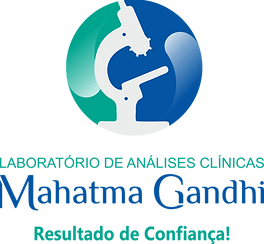 Logo LABORATÓRIO DE ANÁLISES CLÍNICAS MAHATMA GANDHI ARAÇATUBA